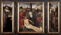 Triptychon von Adriaan Reins 1480 Niederländische Hans Memling